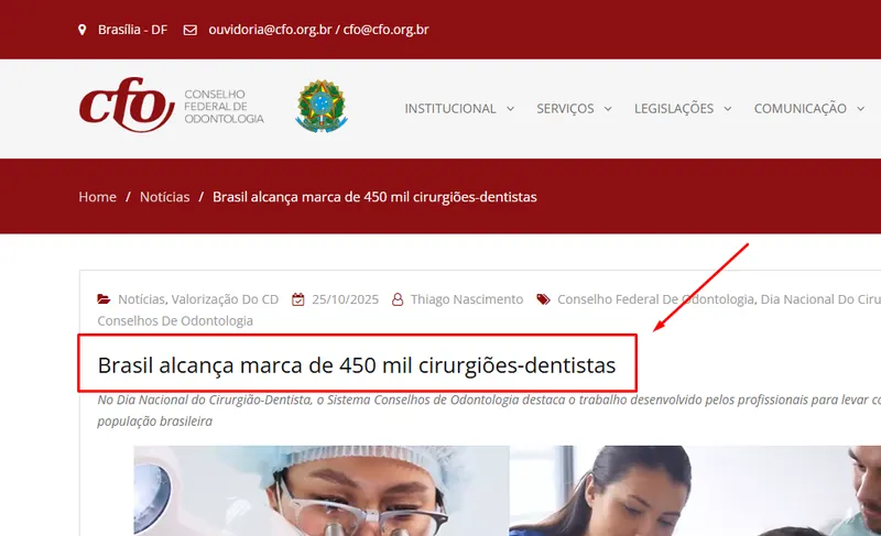 Reportagem CFO